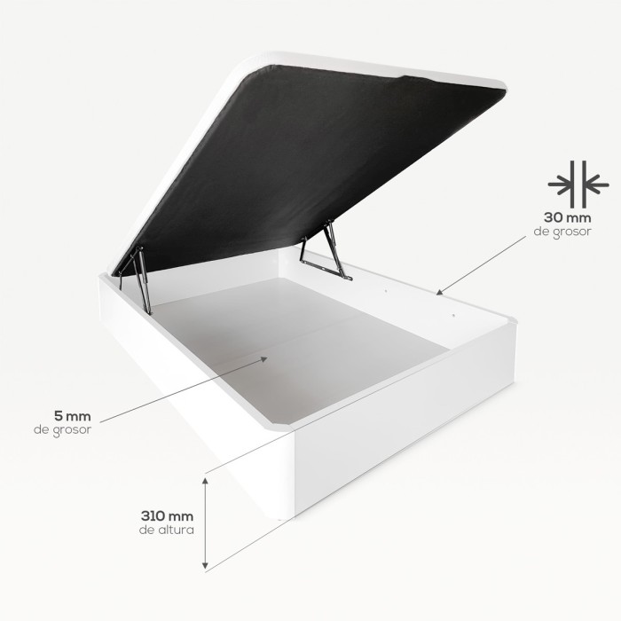 Colchón Celliant + Canapé de Madera Extra Reforzado Colchón Celliant + Canapé de Madera Extra Reforzado