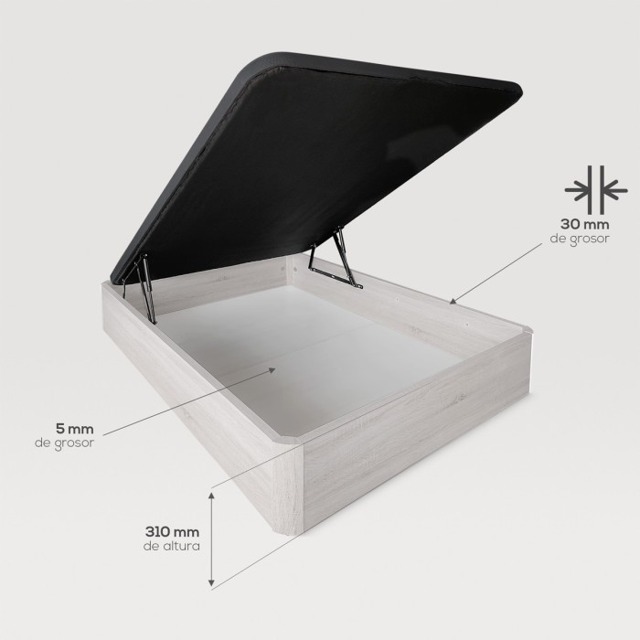 Matalàs Celliant + Canapè de Fusta Extra Reforçat