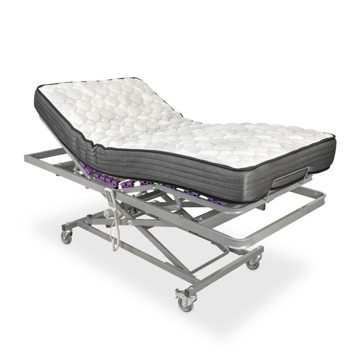 Cama Eléctrica Carro Elevador Articulada + Colchón Dorsaltec