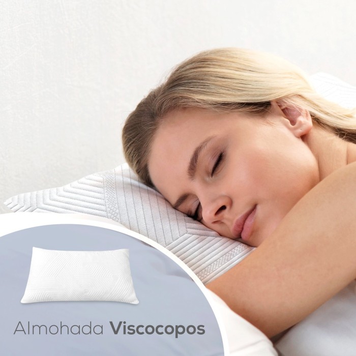 Pack 2 Almohadas de Copos de Viscoelástica Pack 2 Almohadas de Copos de Viscoelástica