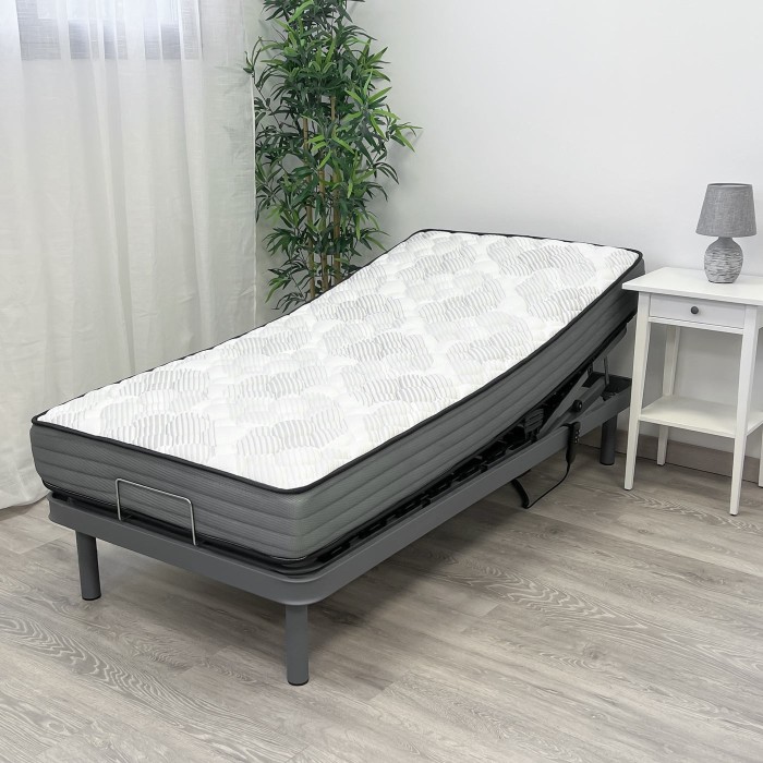 Pack Cama Eléctrica Articulada + Colchón Viscoelástico Dorsaltec Pack Cama Eléctrica Articulada + Colchón Viscoelástico Dorsaltec