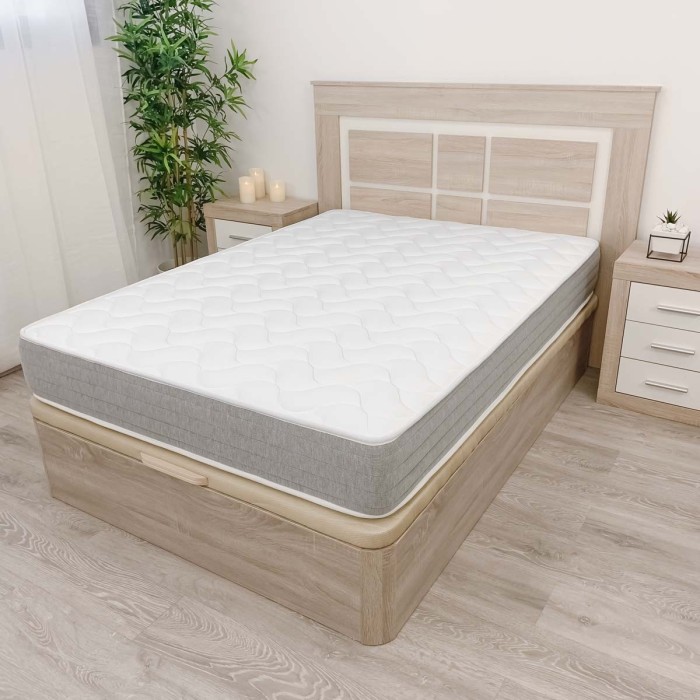 Pack Colchón Viscoelástico Viscotec Reversible + Canapé Madera Reforzado XL Pack Colchón Viscoelástico Viscotec Reversible + Canapé Madera Reforzado XL