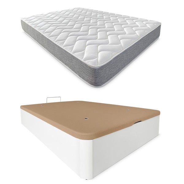 Pack Matalàs Viscoelàstic Viscotec Reversible + Canapè Fusta Reforçat XL