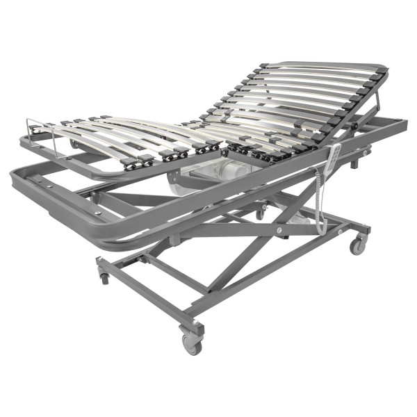 Cama Articulada Geriátrica con Carro Elevador | Barcelona Confort