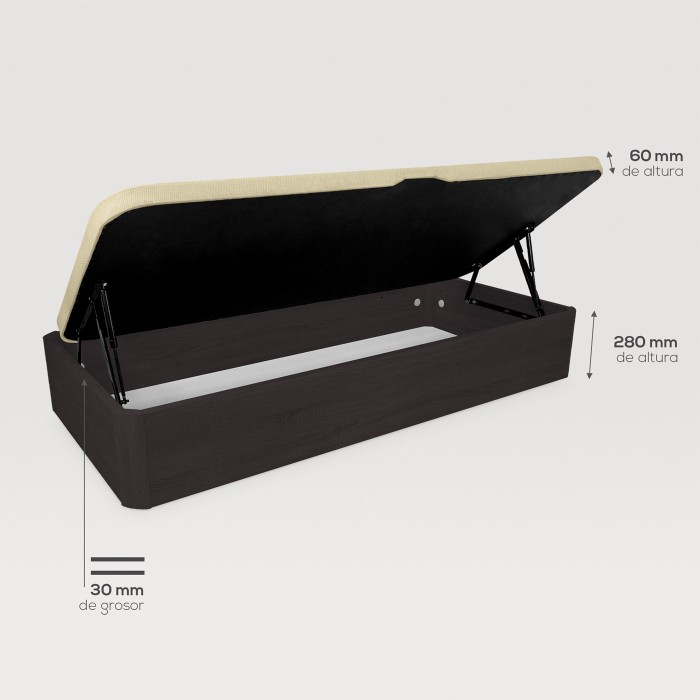 Canapé Lateral Madera | Canapés Laterales | Duérmete Online