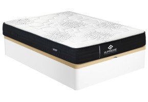 PACK MATALÀS DE RESORTS ENSACATS AMB VISCO CARBONI + CANAPÈ DE FUSTA REFORÇAT XL