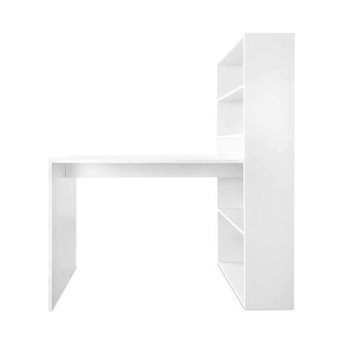 Mesa Escritorio con Estantería Fácil Montaje - Barcelona Confort Mesa Escritorio con Estantería Fácil Montaje - Barcelona Confort
