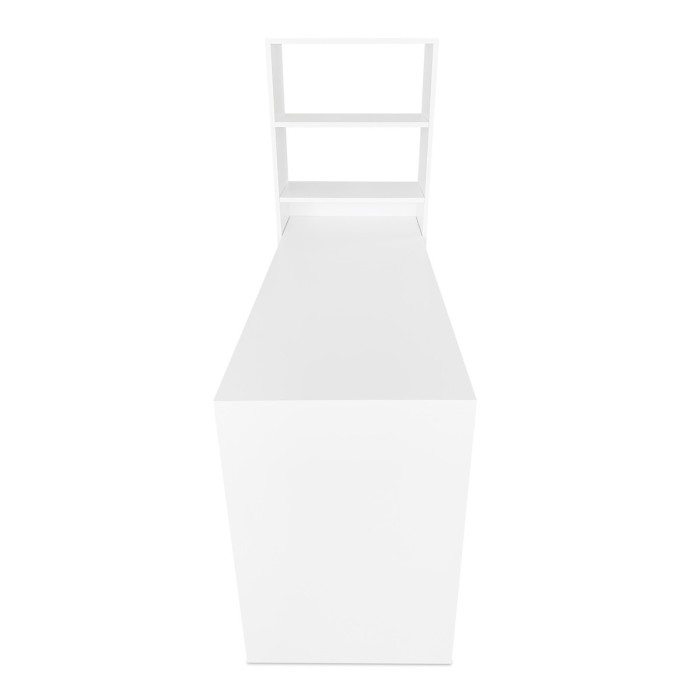 Taula Escriptori amb Prestatgeria Fàcil Muntatge - Barcelona Confort Taula Escriptori amb Prestatgeria Fàcil Muntatge - Barcelona Confort