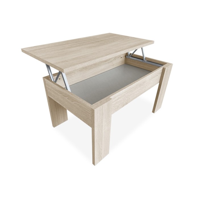 Mesa Centro Elevable De Madera - Barcelona Confort Mesa Centro Elevable De Madera - Barcelona Confort