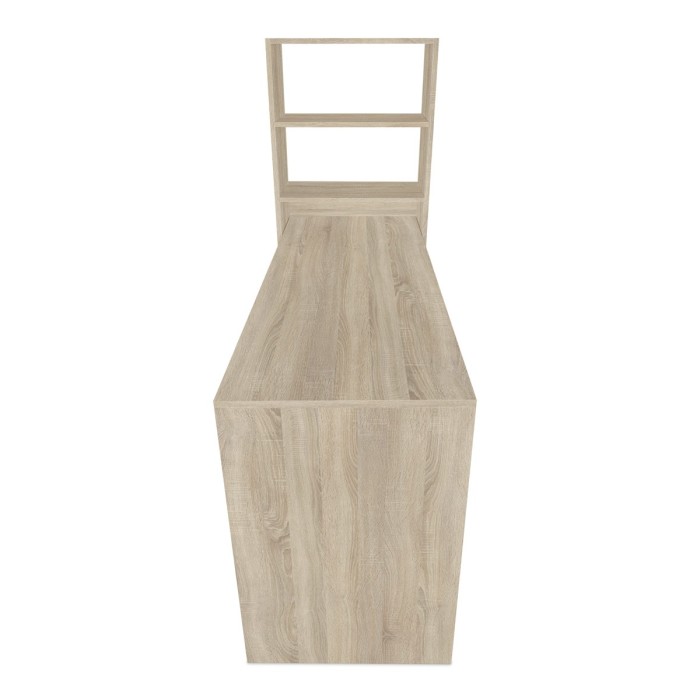 Taula Escriptori amb Prestatgeria Fàcil Muntatge - Barcelona Confort Taula Escriptori amb Prestatgeria Fàcil Muntatge - Barcelona Confort