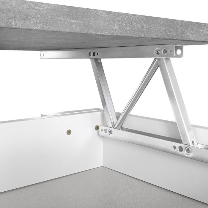 Mesa Centro Elevable De Madera - Barcelona Confort