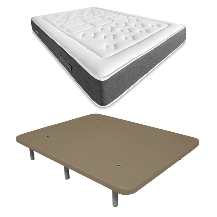 Colchón Bio Nature + Base tapizada 3D Reforzada Colchón Bio Nature + Base tapizada 3D Reforzada