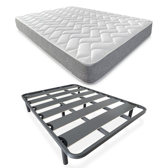 Matalàs Viscotec + Somier reforçat lama ampla