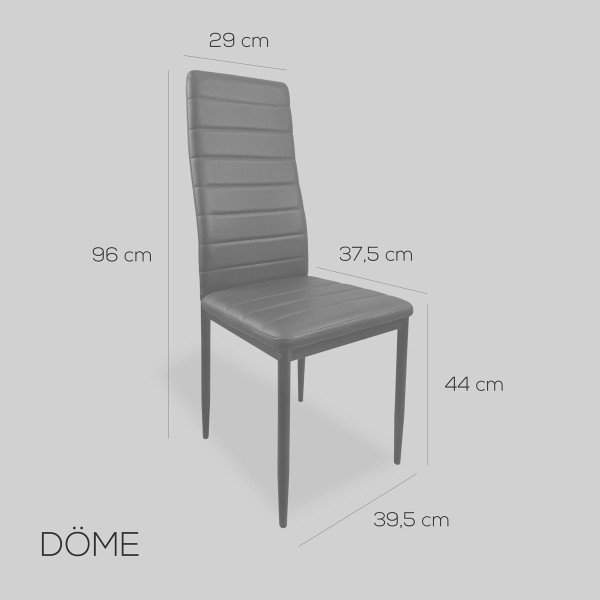 Pack sillas Tapizadas en Polipiel | Salón | Barcelona Confort Pack sillas Tapizadas en Polipiel | Salón | Barcelona Confort