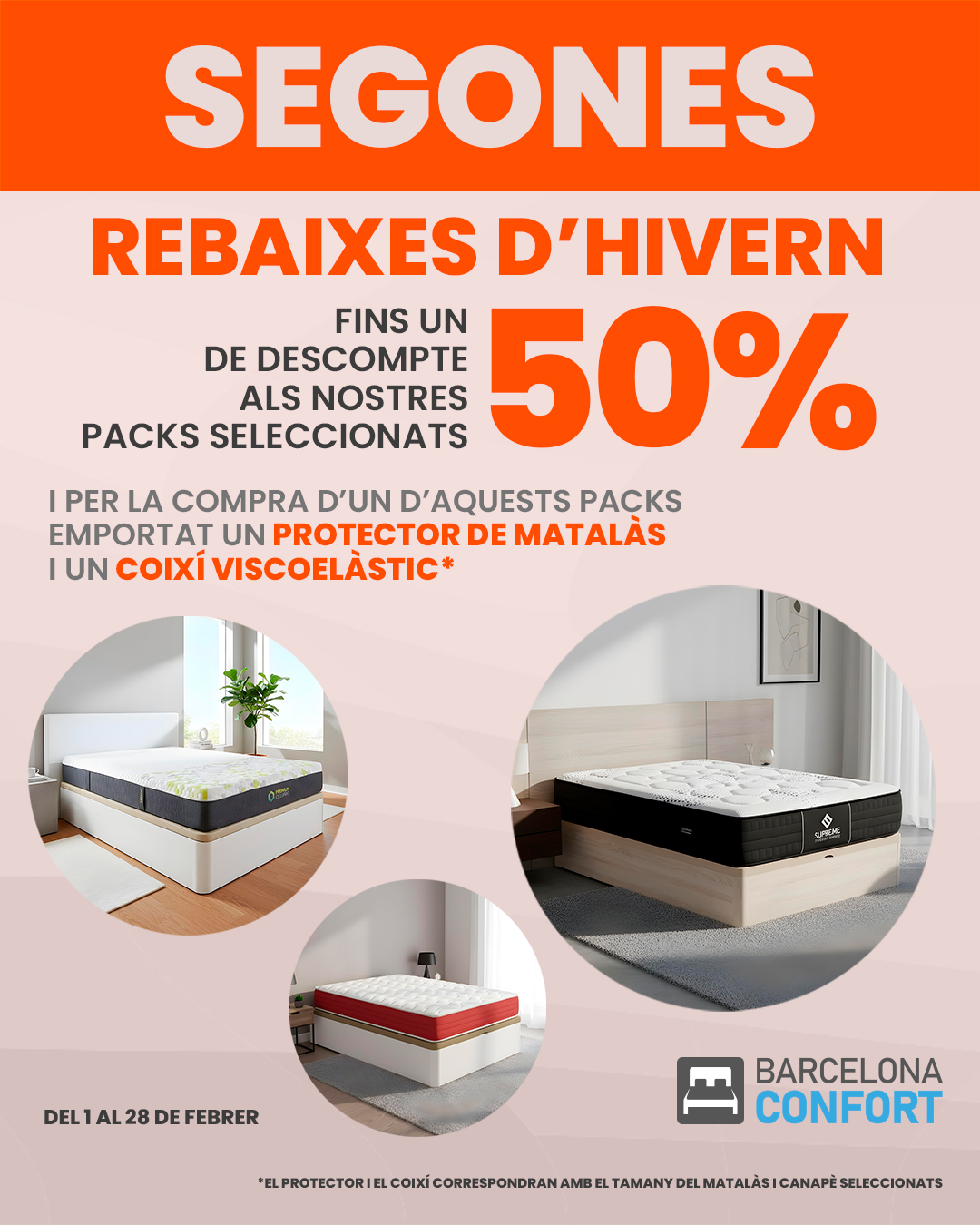 Rebajas Barcelona Confort