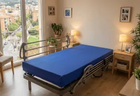 MATALÀS SANITARI AMB VISCOELÀSTICA DESENFUNDABLE